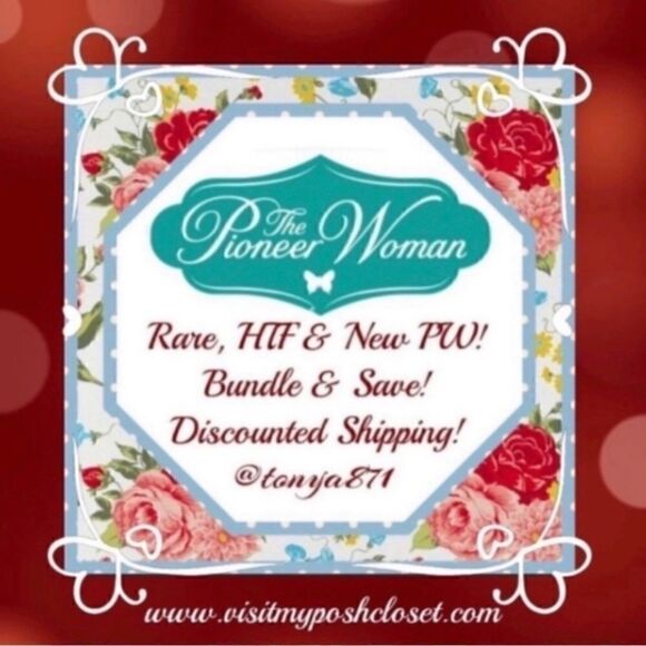 🦋 New Pioneer Woman Gingham 6-Piece Ramekin Set - Picture 3 of 8